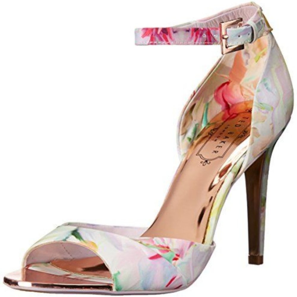 Ted Baker Floral Heeled Sandals